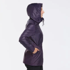 Abrigo De Montaña Y Nieve Impermeable Mujer Quechua SH100 Warm Morado -Outdoor Tienda abrigo de montaa y nieve impermeable mujer quechua sh100 warm morado 2