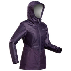 Abrigo De Montaña Y Nieve Impermeable Mujer Quechua SH100 Warm Morado -Outdoor Tienda abrigo de montaa y nieve impermeable mujer quechua sh100 warm morado 3