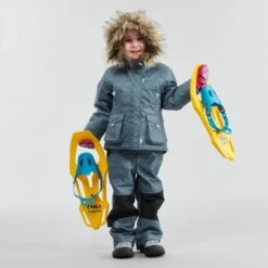 Abrigo De Montaña Y Nieve Impermeable Niños 2-6 Años Quechua SH100 X-Warm Azul -Outdoor Tienda abrigo de montaa y nieve impermeable nios 2 6 aos quechua sh100 x warm azul 4