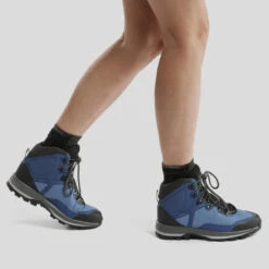 Botas De Montaña Y Trekking Impermeables Mujer Forclaz Trek100 Azul 10 Botas De Montaña Y Trekking Impermeables Mujer Forclaz Trek100 Azul -Outdoor Tienda botas de montaa y trekking impermeables mujer forclaz trek100 azul 4