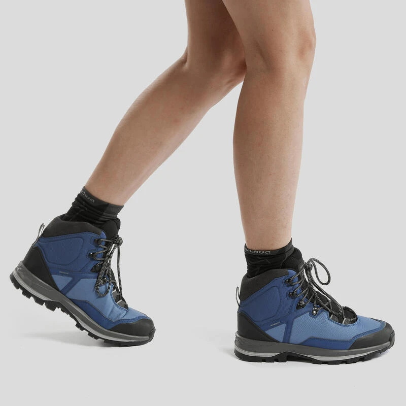 Botas De Montaña Y Trekking Impermeables Mujer Forclaz Trek100 Azul 5 Botas De Montaña Y Trekking Impermeables Mujer Forclaz Trek100 Azul - Imagen 5