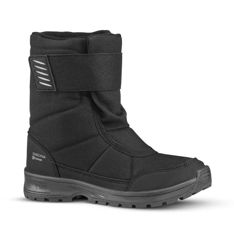 Botas De Nieve Apreski Impermeables Niños 24-38 Quechua SH100 X-Warm Negro 1 Botas De Nieve Apreski Impermeables Niños 24-38 Quechua SH100 X-Warm Negro