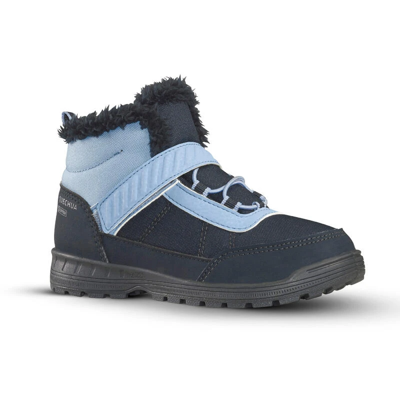 Botas De Nieve Y Apreski Impermeables Niños 24-34 Quechua SH100 Warm Velcro Azul 1 Botas De Nieve Y Apreski Impermeables Niños 24-34 Quechua SH100 Warm Velcro Azul