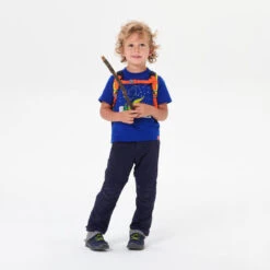 Camiseta De Montaña Y Trekking Manga Corta Niños 2-6 Años Quechua MH100 -Outdoor Tienda camiseta de montaa y trekking manga corta nios 2 6 aos quechua mh100 2