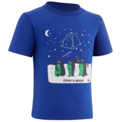 Camiseta De Montaña Y Trekking Manga Corta Niños 2-6 Años Quechua MH100 -Outdoor Tienda camiseta de montaa y trekking manga corta nios 2 6 aos quechua mh100 4