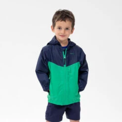 Chubasquero De Montaña Y Trekking Niños 2-6 Años Quechua MH150 -Outdoor Tienda chaqueta impermeable de senderismo nios mh150 2 6 aos