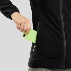 Chaqueta Polar De Montaña Y Trekking Mujer Quechua MH120 Negro 10 Chaqueta Polar De Montaña Y Trekking Mujer Quechua MH120 Negro -Outdoor Tienda chaqueta polar de montaa y trekking mujer quechua mh120 negro 4