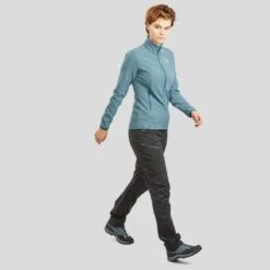 Chaqueta Polar Montaña Y Trekking Mujer Quechua MH120azul 8 Chaqueta Polar Montaña Y Trekking Mujer Quechua MH120azul -Outdoor Tienda chaqueta polar montaa y trekking mujer quechua mh120azul 2