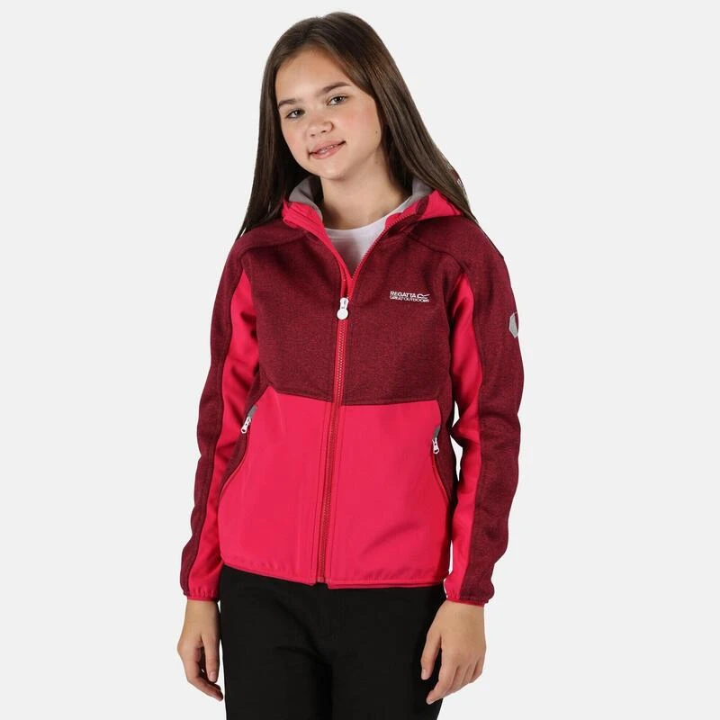 Outdoor Tienda -Outdoor Tienda chaqueta softshell bracknell ii para nios nias rosa duquesa