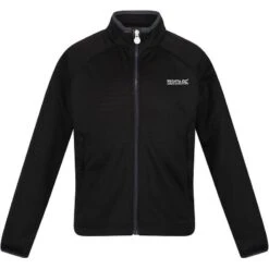 Regatta Chaqueta Softshell Highton Lite II Para Niños/Niñas Negro