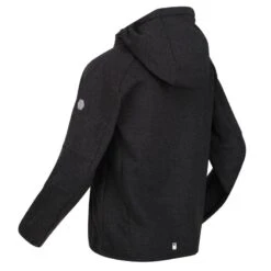 Regatta Chaqueta Softshell Maxwell Jaspeada Para Niños/Niñas Negro -Outdoor Tienda chaqueta softshell maxwell jaspeada para niosnias negro 2