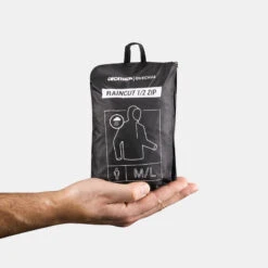 Chubasquero De Montaña Y Trekking Media Cremallera Hombre Quechua Raincut -Outdoor Tienda chubasquero de montaa y trekking media cremallera hombre quechua raincut 3