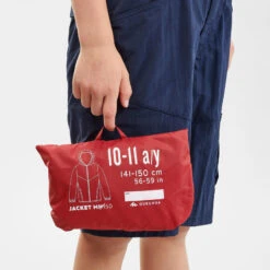 Chubasquero De Montaña Y Trekking Niños 7-15 Años Quechua MH150 -Outdoor Tienda chubasquero de montaa y trekking nios 7 15 aos quechua mh150 4