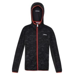 Regatta Forro Polar Cadson Camuflaje Para Niños/Niñas Ceniza