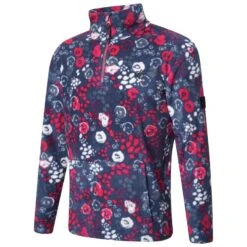 Dare 2b Forro Polar Cushy Floral Para Niños/Niñas Rosa Virtual -Outdoor Tienda forro polar cushy floral para niosnias rosa virtual 2