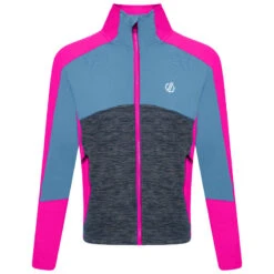 Dare 2b Forro Polar Exception De Reciclado Para Niños/Niñas Fucsia, Bluestone