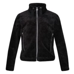 Regatta Forro Polar Kazumi II Peludito Para Niños/Niñas Negro