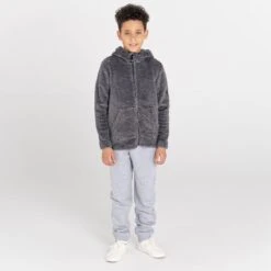 Dare 2b Forro Polar Personate Para Niños/Niñas Gris Tormenta Oscuro -Outdoor Tienda forro polar personate para niosnias gris tormenta oscuro 3