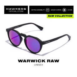 HAWKERS Gafas De Sol Para Hombre Y Mujer BLACK DARK - WARWICK RAW -Outdoor Tienda gafas de sol para hombre y mujer carbon black sky warwick raw