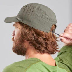 GORRA COMPACT DE TREKKING - MT500 CAQUI -Outdoor Tienda gorra compact de trekking mt500 caqui 2