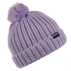 Regatta Gorro Beanie Luminosity III Para Niños/Niñas Lila Escarcha