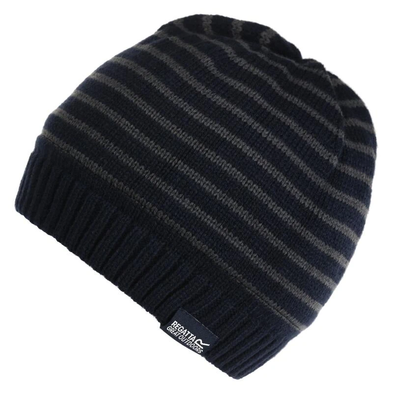 Regatta Gorro Beanie Tarley De Rayas De Forro Polar Para Niños/Niñas Marino 1 Regatta Gorro Beanie Tarley De Rayas De Forro Polar Para Niños/Niñas Marino