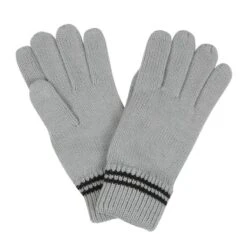 Regatta Guantes Diseño Jaspeada Balton III De Punto Para Hombre Gris Tormenta
