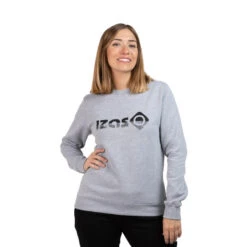 Izas Sudadera Algodón Básica Para Mujer RODHES W -Outdoor Tienda izas sudadera algodon basica para mujer rodhes w 3