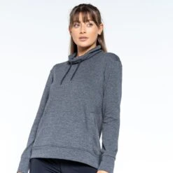 Dare 2b Jersey Crystallize Para Mujer Gris Carbón Jaspeada -Outdoor Tienda jersey crystallize para mujer gris carbon jaspeada 3