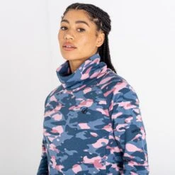 Dare 2b Jersey Offline Camuflaje Para Mujer Rosa Polvo -Outdoor Tienda jersey offline camuflaje para mujer rosa polvo 3
