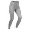 LEGGINGS DE TREKKING Y VIAJE RESISTENTES - TRAVEL 500 - GRIS CLARO - MUJER