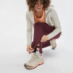 Pantalón Desmontable Montaña Y Trekking Mujer Quechua MH550 Granate -Outdoor Tienda pantalon desmontable montaa y trekking mujer quechua mh550 granate 3