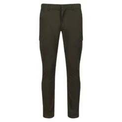 Regatta Pantalón Multibolsillos Bryer II Para Hombre Caqui Oscuro