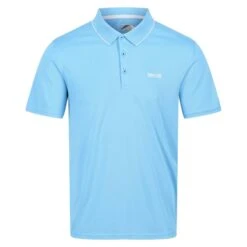 Regatta Polo Maverick V Activo Para Hombre Denim Oscuro -Outdoor Tienda polo maverick v activo para hombre azul cielo