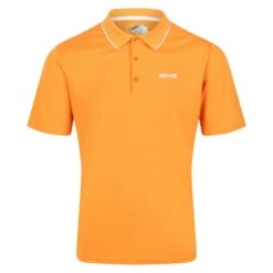 Regatta Polo Maverick V Activo Para Hombre Denim Oscuro -Outdoor Tienda polo maverick v activo para hombre naranja llama