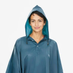 Poncho Impermeable De Montaña Y Trekking Máx. 10 Litros Adulto Forclaz 50 -Outdoor Tienda poncho impermeable de montaa y trekking max 10 litros adulto forclaz 50 3