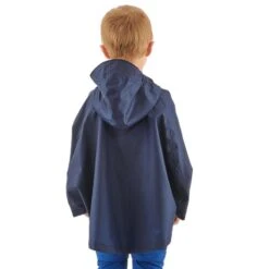 Poncho Impermeable De Montaña Y Trekking Niños 2-6 Años Quechua MH100 Azul -Outdoor Tienda poncho impermeable de montaa y trekking nios 2 6 aos quechua mh100 azul 3