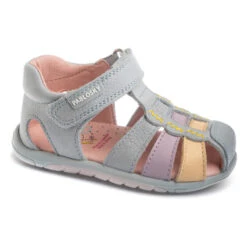 Sandalias De Marcha Deportiva De Piel De Bebés PABLOSKY En Beige -Outdoor Tienda sandalias de marcha deportiva de piel de bebe nio pablosky en azul 1