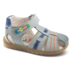 Sandalias De Marcha Deportiva De Piel De Bebé Niño PABLOSKY En Beige -Outdoor Tienda sandalias de marcha deportiva de piel de bebe nio pablosky en azul 2