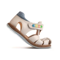 Sandalias De Marcha Deportiva De Piel De Bebé Niño PABLOSKY En Blanco -Outdoor Tienda sandalias de marcha deportiva de piel de bebe nio pablosky en blanco 4