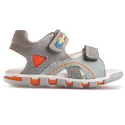 Sandalias De Marcha Deportiva De Piel De Bebé Niño PABLOSKY En Gris -Outdoor Tienda sandalias de marcha deportiva de piel de bebe nio pablosky en gris 1