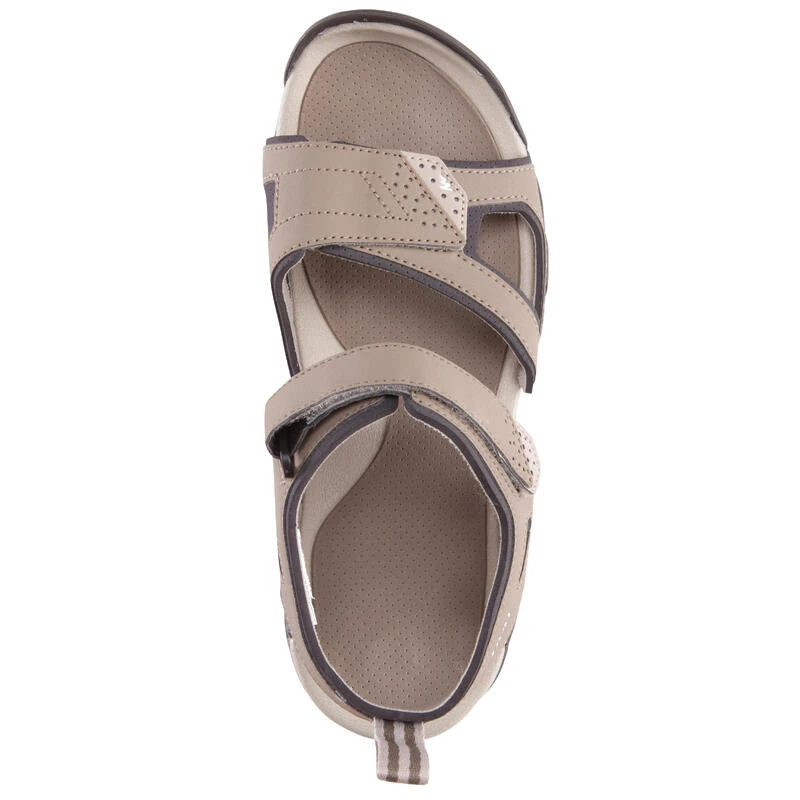 Sandalias De Montaña Y Trekking Hombre Quechua NH100 Beige 3 Sandalias De Montaña Y Trekking Hombre Quechua NH100 Beige - Imagen 3