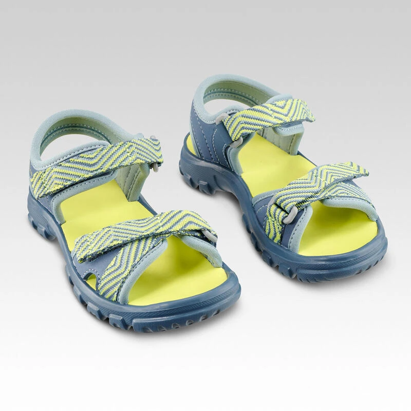 Sandalias Deportivas Trekking Y Senderismo Quechua MH100 KID Niño Niña Amarillo 4 Sandalias Deportivas Trekking Y Senderismo Quechua MH100 KID Niño Niña Amarillo - Imagen 4