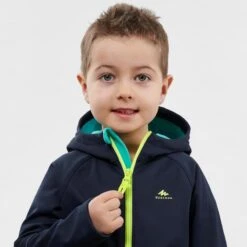 Quechua Softshell De Montaña Y Trekking NIños 2-6 Años Quecha MH550 Azul -Outdoor Tienda softshell de montaa y trekking nios 2 6 aos quecha mh550 azul 4
