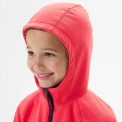 Softshell Montaña Y Trekking Niños 2-6 Años Quechua MH550 Rosa -Outdoor Tienda softshell montaa y trekking nios 2 6 aos quechua mh550 rosa 3