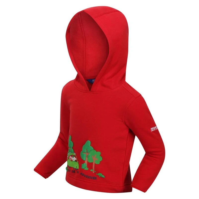 Regatta Sudadera De Peppa Pig Árbol Para Niños/Niñas Rojo Real 4 Regatta Sudadera De Peppa Pig Árbol Para Niños/Niñas Rojo Real - Imagen 4