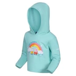 Regatta Sudadera De Peppa Pig Arco Iris Para Niños/Niñas Azul Aruba -Outdoor Tienda sudadera de peppa pig arco iris para niosnias azul aruba 3