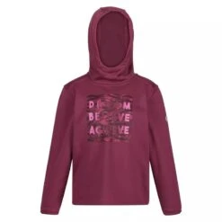 Regatta Sudadera Dream Believe Achieve De Elasticidad Extol Para Niños/Niñas Amaranth