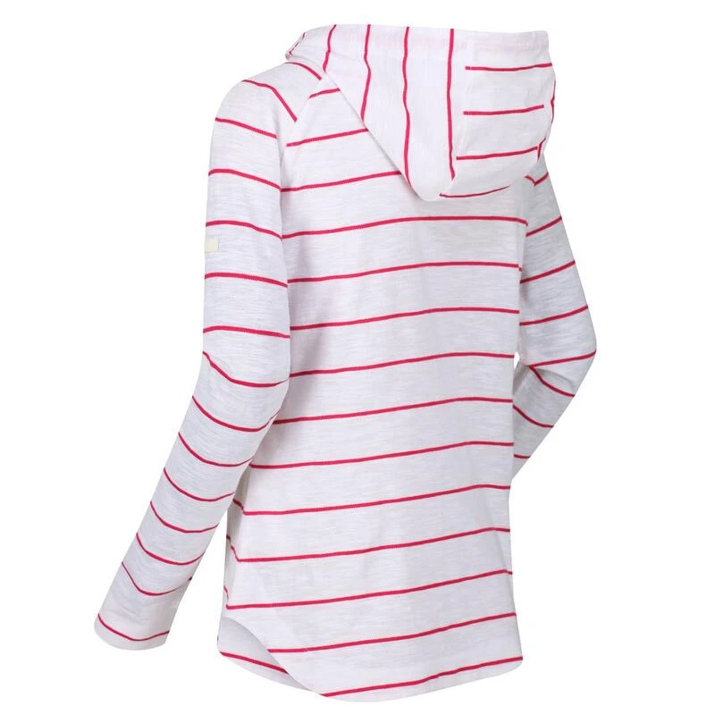 Regatta Sudadera Merindah Para Mujer Rosa Virtual, Blanco De Rayas 2 Regatta Sudadera Merindah Para Mujer Rosa Virtual, Blanco De Rayas - Imagen 2