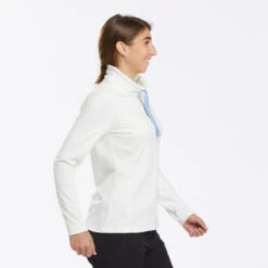 Quechua Sudadera Polar Montaña Y Nieve Mujer SH100 Warm Warm Blanco 7 Quechua Sudadera Polar Montaña Y Nieve Mujer SH100 Warm Warm Blanco -Outdoor Tienda sudadera polar montaa y nieve mujer sh100 warm warm blanco 2